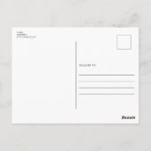 Cute White Dog Briefkaart (Achterkant)