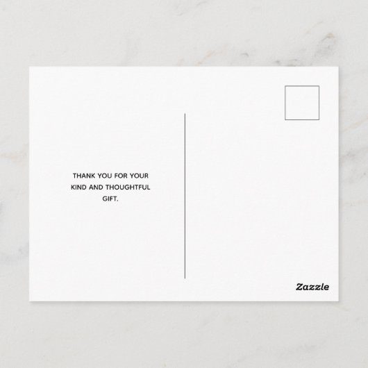 Cute White Dog in een Rode Kerstmis Pet Dank je we Briefkaart (Achterkant)