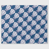 Cute White Elephant Gift Cadeaupapier (Vlak)