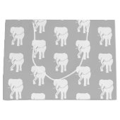 Cute White Elephant Gift Exchange-kerstspel Groot Cadeauzakje (Voorkant)