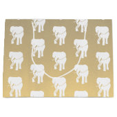 Cute White Elephant Gift Exchange-kerstspel L Groot Cadeauzakje (Voorkant)