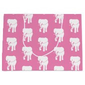 Cute White Elephant Gift Exchange-kerstspel L Groot Cadeauzakje (Voorkant)