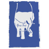 Cute White Elephant Gift Exchange-kerstspel Medium Cadeauzakje (Voorkant)