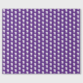 Cute White Elephant Gift Exchange-kerstspel W Cadeaupapier (Vlak)