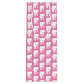 Cute White Elephant Gift Exchange-kerstspel W Wijn Cadeautas (Achterkant)