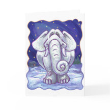 Cute White Elephant Gift