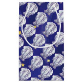 Cute White Elephant Gift Klein Cadeauzakje (Achterkant)