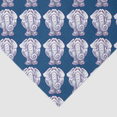 Cute White Elephant Gift Tissuepapier (Detail)