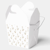 Cute White Goose Pattern Bedankdoosjes (Geopend)