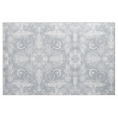 Cute White & Gray Dreamweaver Feathers Mandala Stof (Yard (91,4 cm))