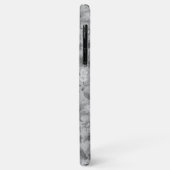 Cute white grijs achtergrondontwerp Case-Mate iPhone case (Achterkant/links)