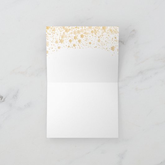 Cute White Kerstmis Duck Bedankkaart (Binnen)