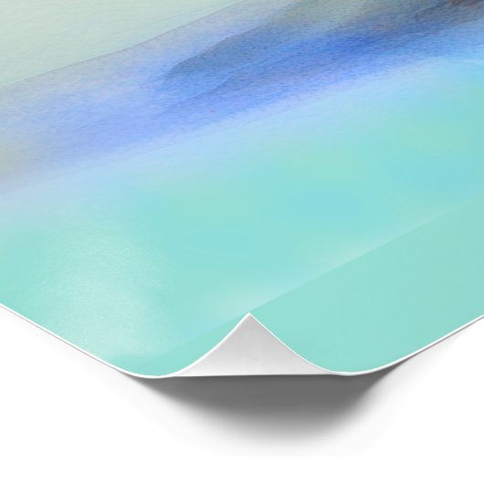 Cute White Kitten Perfect Poster (Hoek)