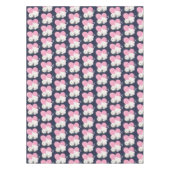 Cute White Kitty Cat Sleeping Patroon Tafelkleed (Voorkant)