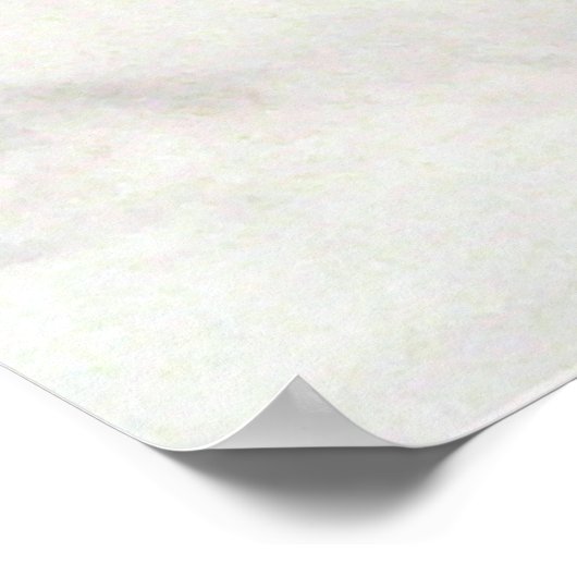 Cute White Labrador Mix Dog Grey Poster (Hoek)