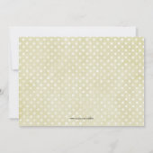 Cute White Lace Corset Lingerie Vrijgezellenfeest Kaart (Achterkant)