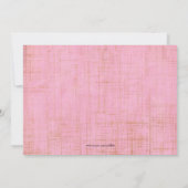 Cute White Lace Corset Lingerie Vrijgezellenfeest Kaart (Achterkant)