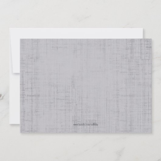 Cute White Lace Corset Lingerie Vrijgezellenfeest Kaart (Achterkant)