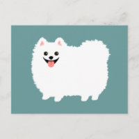Cute White Pomeranian