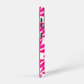 Cute white roze kissons Hoesje-Mate stropdas Samsung Galaxy Hoesje (Rechterkant)