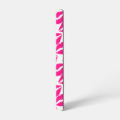 Cute white roze kissons Hoesje-Mate stropdas Samsung Galaxy Hoesje (Linkerkant)