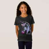 Cute White Unicorn AI Designer T-Shirt (Voorkant volledig)