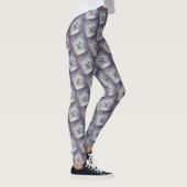 CUTE WHITE YORKIE MIX LEGGINGS (Rechts)