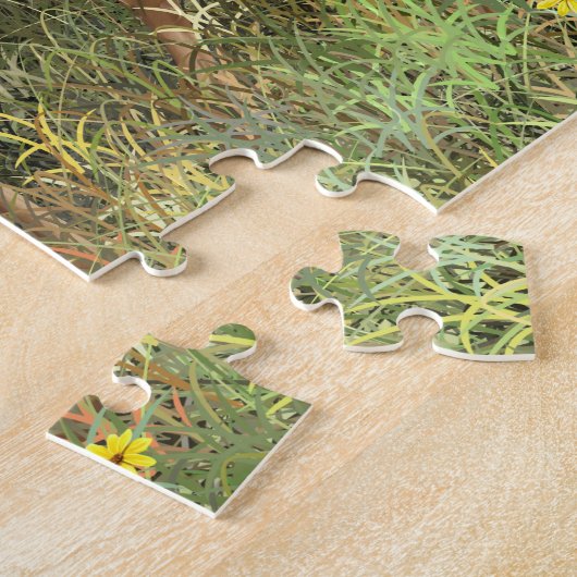 Cute Whitetail Deer Twin Fawns Legpuzzel (Zijkant)