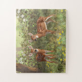 Cute Whitetail Deer Twin Fawns Legpuzzel (Verticaal)