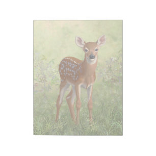 Cute Whitetail Fawn Notitieblok