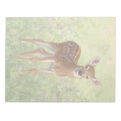 Cute Whitetail Fawn Notitieblok (Voorkant)