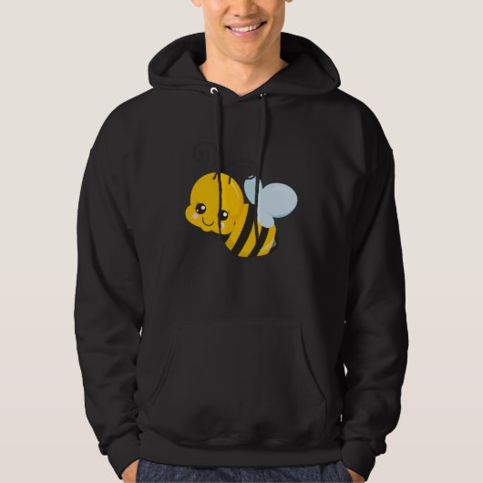 Cute Wholesome Bee Save the Bees Bumblebee Hoodie (Voorkant)