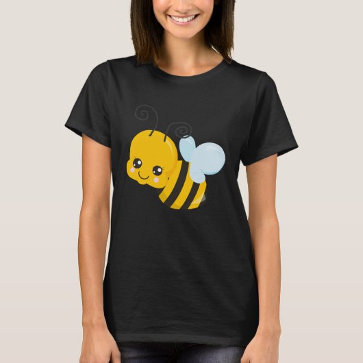 Cute Wholesome Bee Save the Bees Bumblebee T-shirt (Voorkant)