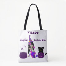 Cute Wicious Wandering Witch Personalized Hallowee