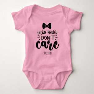 Cute Wieg Hair Dont Care Persoonlijk Romper