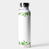 Cute Wild Baby Tiger op White Water Bottle Waterfles (Rechts)