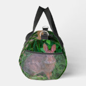 Cute Wild Brown Rabbit Personalized Animal Plunjezak (Rechts)