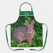 Cute Wild Brown Rabbit Personalized Animal Schort (Voorkant)