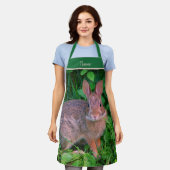 Cute Wild Brown Rabbit Personalized Animal Schort (Gedragen)
