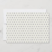 Cute Wild Giraffe Kind Drawn Baby shower nodigt ui Bedankkaart (Achterkant)