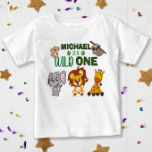 Cute Wild One Oerwoud Safari Animals First Birthda