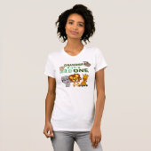 Cute Wild One Oerwoud Safari Zoo Animal Grandma T-shirt (Voorkant volledig)
