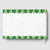 Cute Wild One Safari Oerwoud Animals 1e verjaardag Gastenboek (Achterkant)