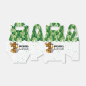 Cute Wild One Safari Oerwoud Animals First Birthda Bedankdoosjes (Uitgevouwen)