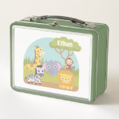 Cute Wild Safari Animals Kinder (Voorkant)