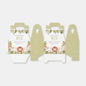 Cute Wild Tropical Safari Animals Baby shower Bedankdoosjes (Uitgevouwen)