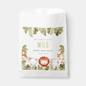Cute Wild Tropical Safari Animals Baby shower Bedankzakje (Voorkant)
