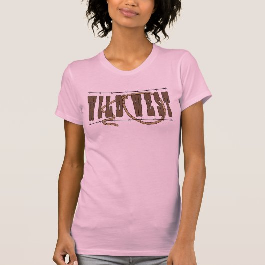 Cute Wild West Lasso T-shirt (Voorkant)