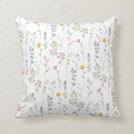 Cute Wildflower Pattern Kussen