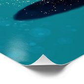 Cute Wildlife Of Spring Guardian: Bunny in Bloom Perfect Poster (Hoek)